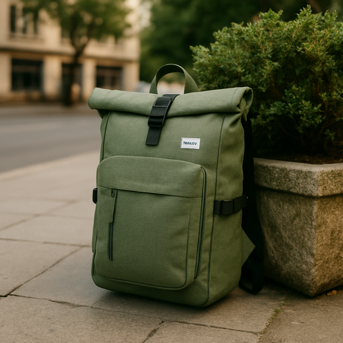 Nachhaltiger Rucksack, Outdoor, umweltfreundlich, Natur, Funktionalität