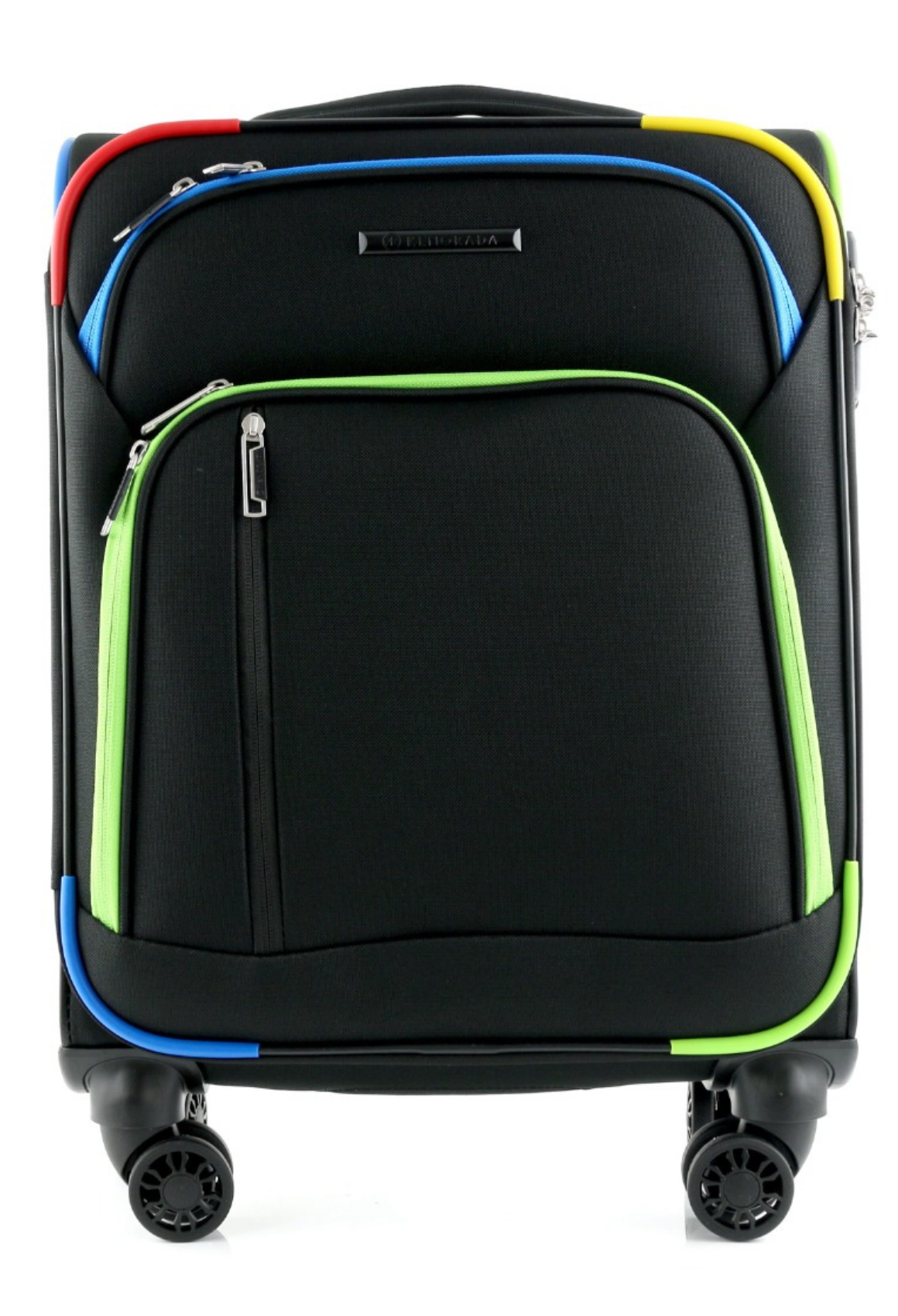 schwarz mit Muster / XS (Handgepäck)