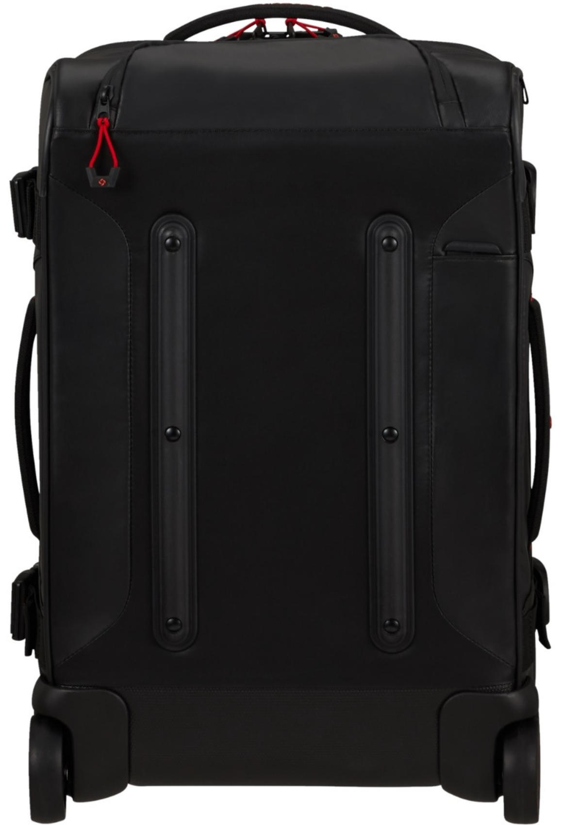 Black / XS (Handgepäck mit 23cm Tiefe) mit 2 Rollen / Doppelrahmen