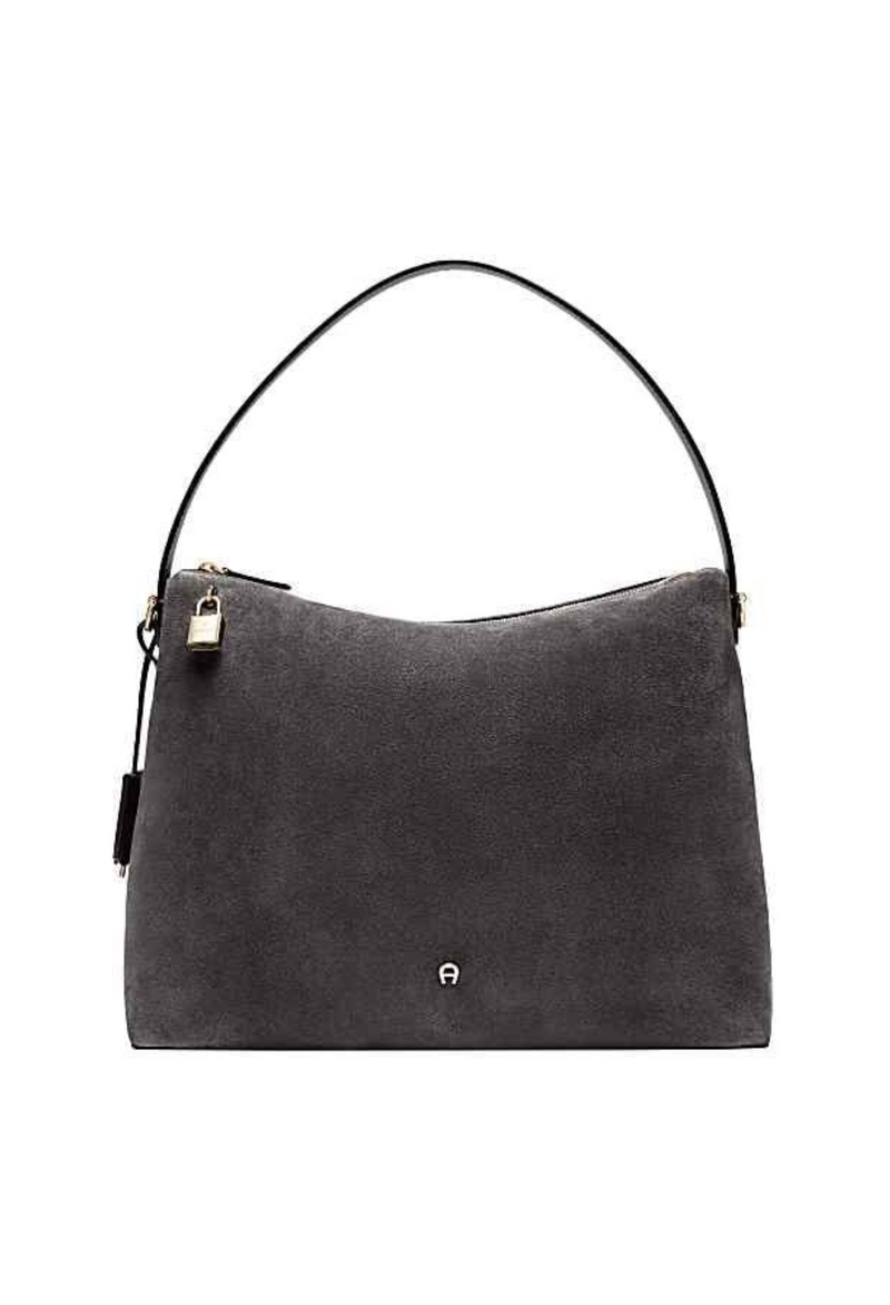 Aigner Delia Suede Beuteltasche