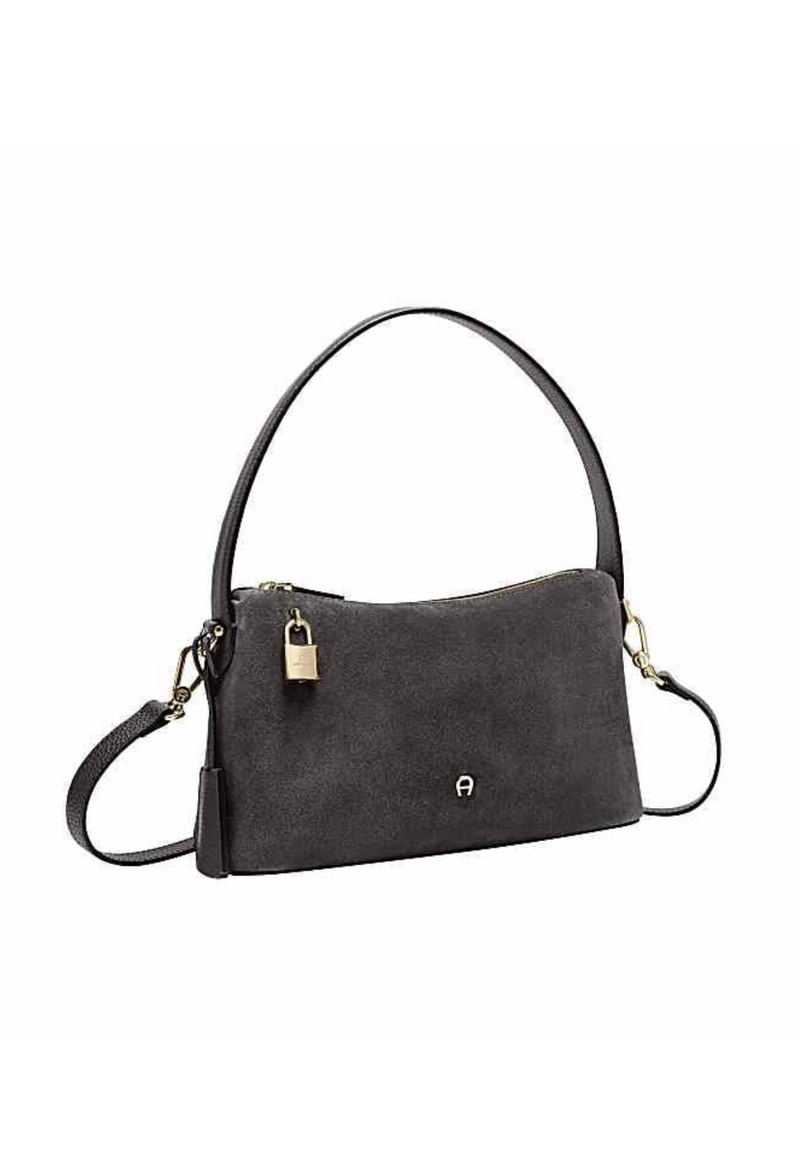 Aigner Delia Suede Beuteltasche