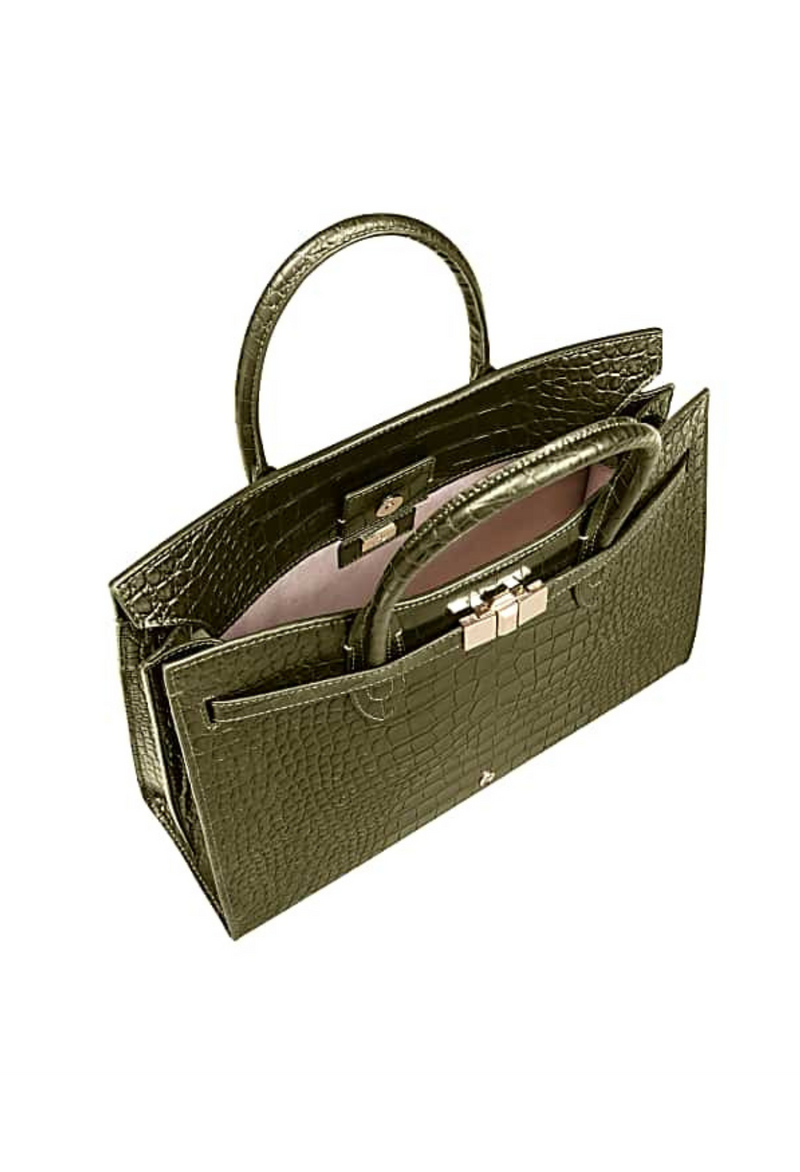 Aigner Farah Coccodrillo Riemenhandtasche