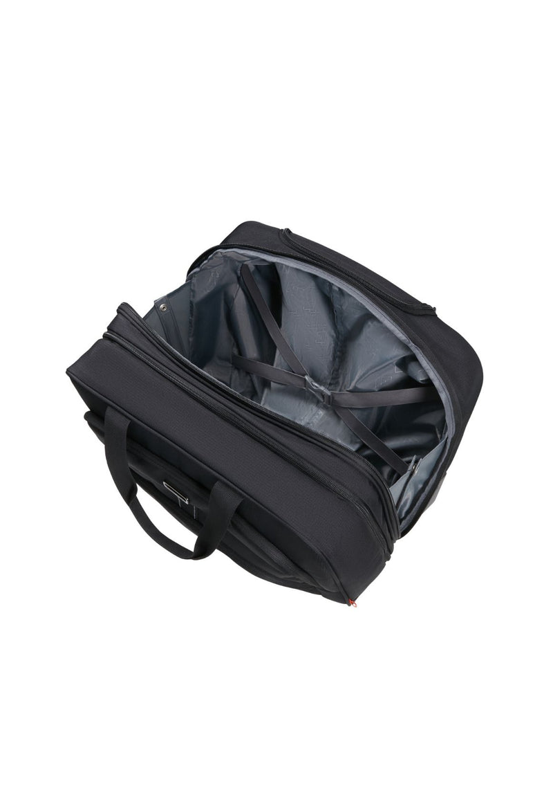American Tourister At Work Laptoptasche mit Rollen Schwarz/Orange