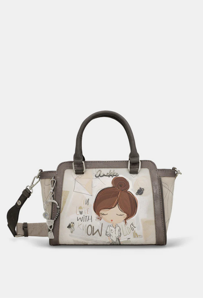 Anekke Sophia kurze Griffe Riemenhandtasche