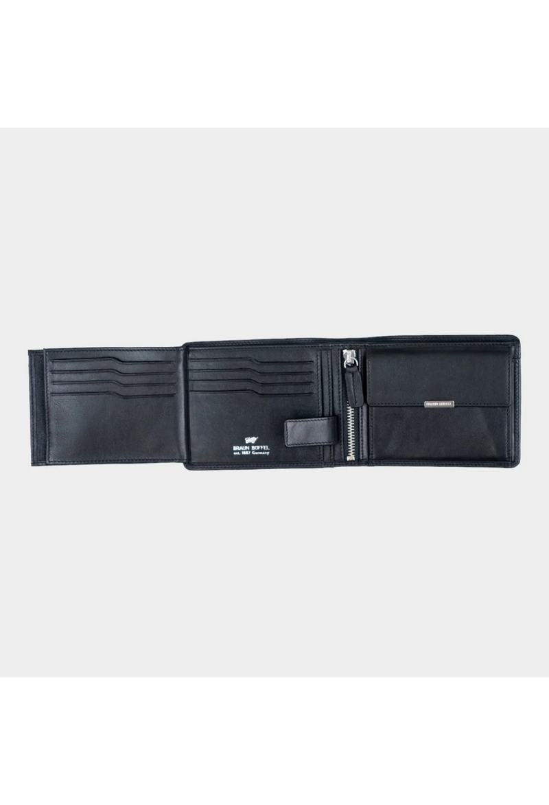 Braun Büffel Golf 8CS RFID Geldbörse + Loop