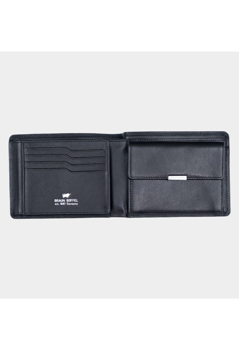 Braun Büffel Golf 8CS RFID Quer Geldbörse
