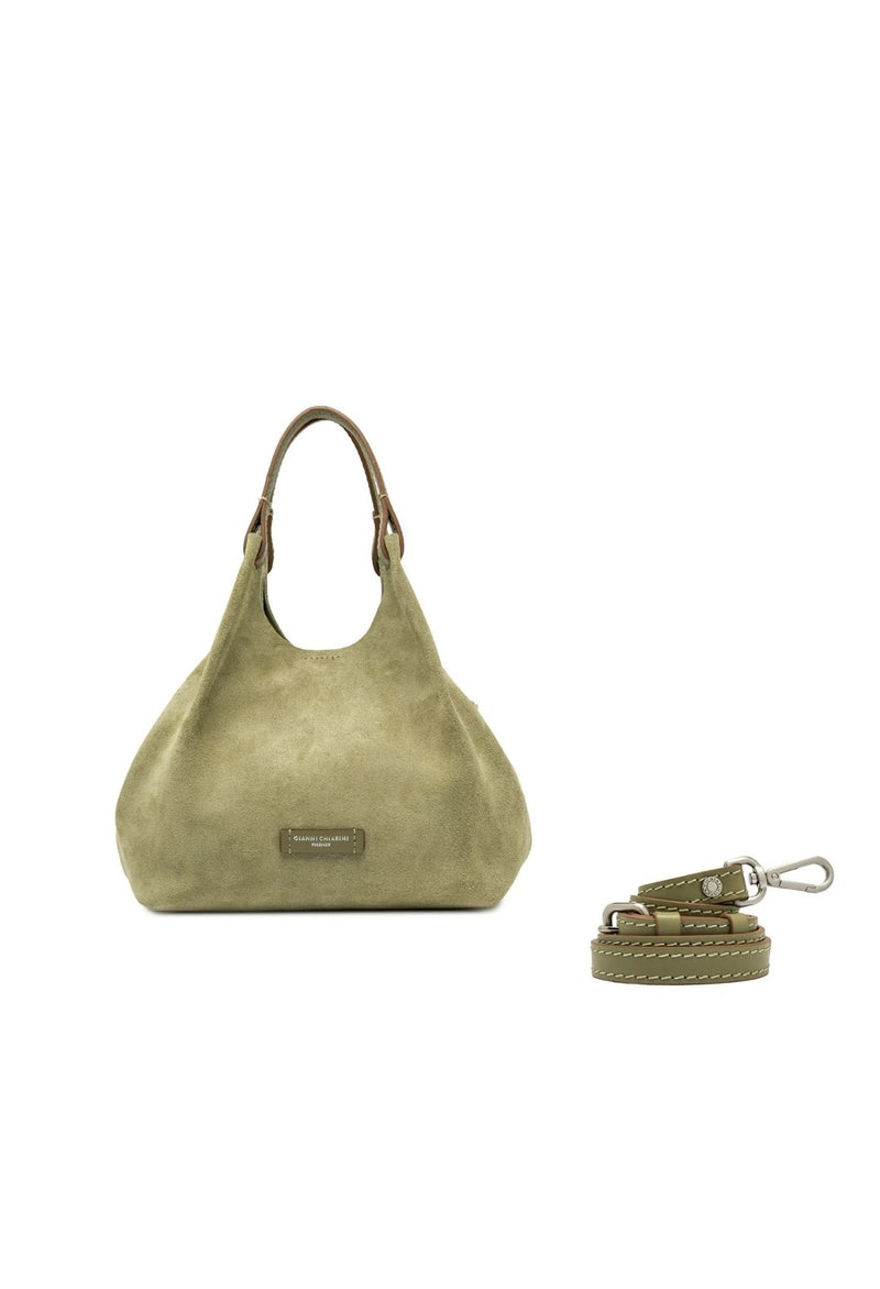 Gianni Chiarini Dua Beuteltasche Veloursleder