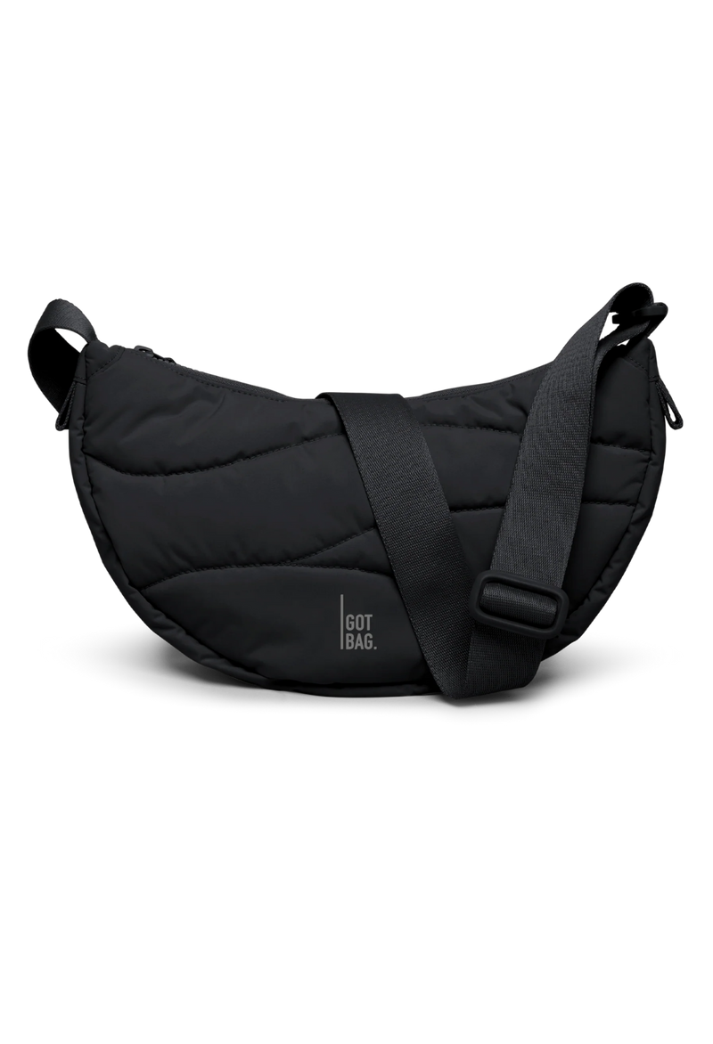 Got Bag Moon Bag Wavy Puffer Monochrome