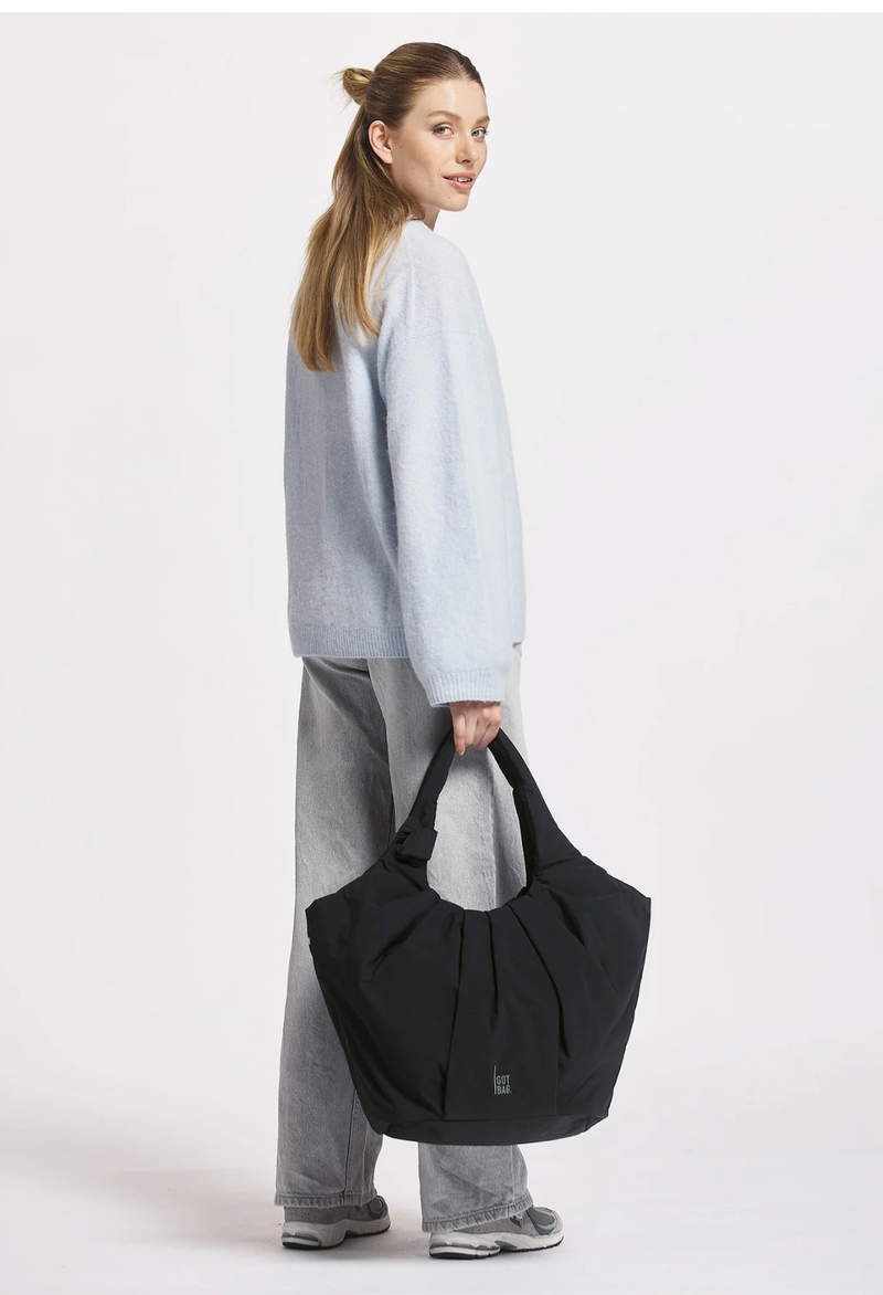 Got Bag Pleat Tote Bag Monochrome