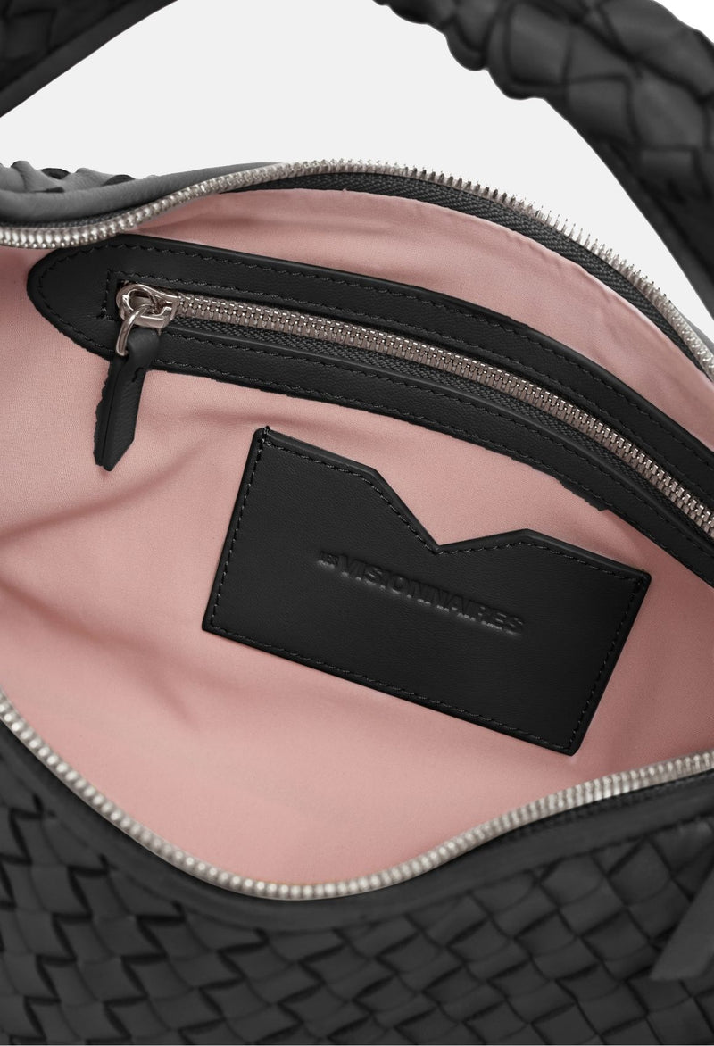 Les Visionnaires Sadie Grande Weave Cozy Riemenhandtasche