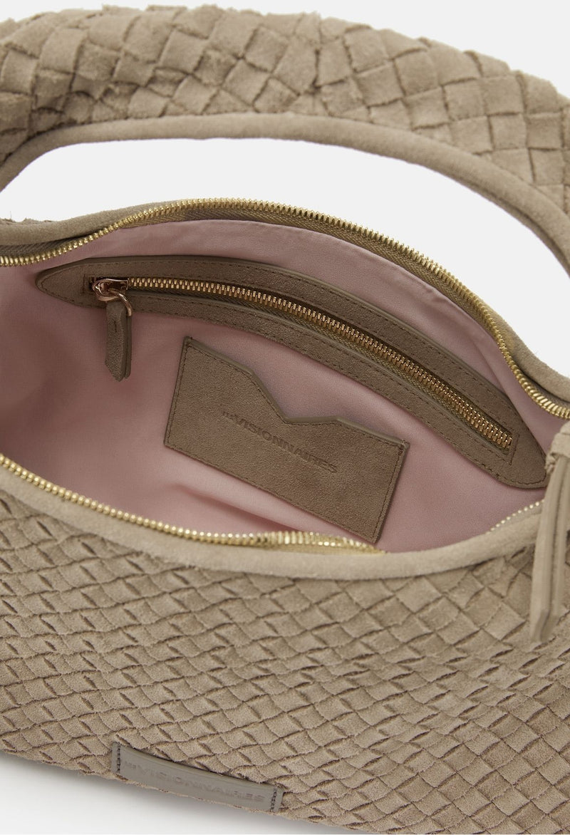 Les Visionnaires Sadie Grande Weave Cozy Riemenhandtasche