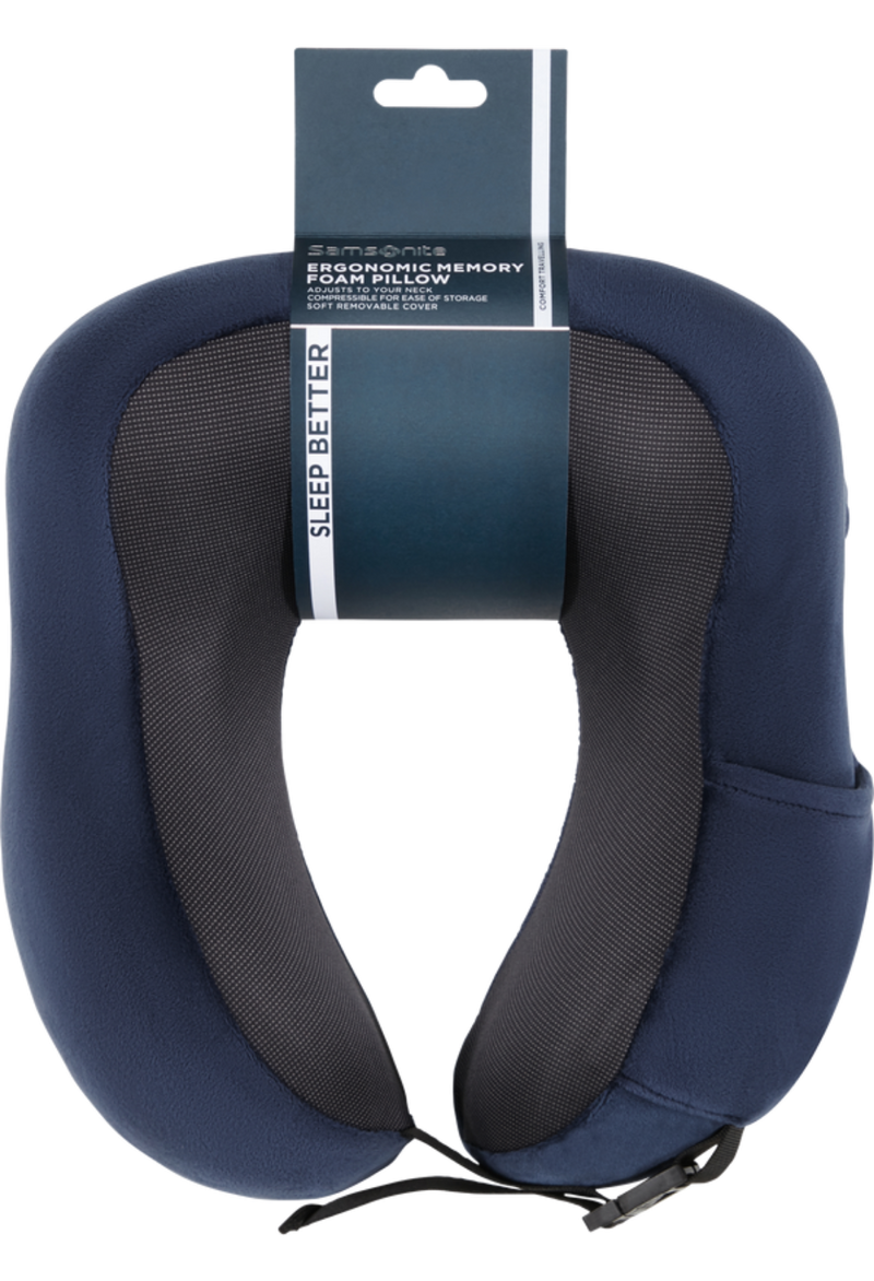 Samsonite Ergonomisches Memory-Schaum-Nackenkissen