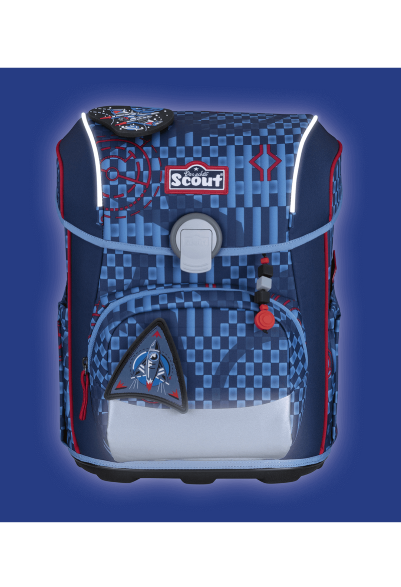 Scout Neo Exklusiv Safety Light Schulrucksack Set
