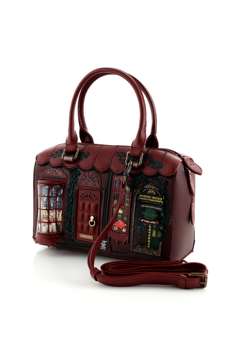 Vendula London Speedy Bowler Riemenhandtasche