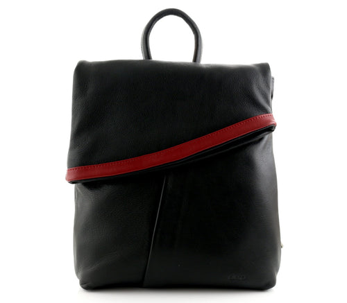 black red