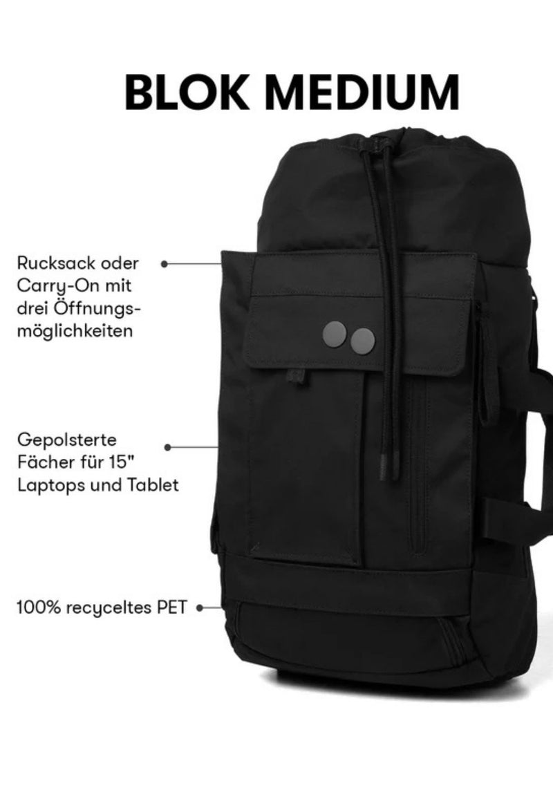 pinqponq Blok Rucksack Medium