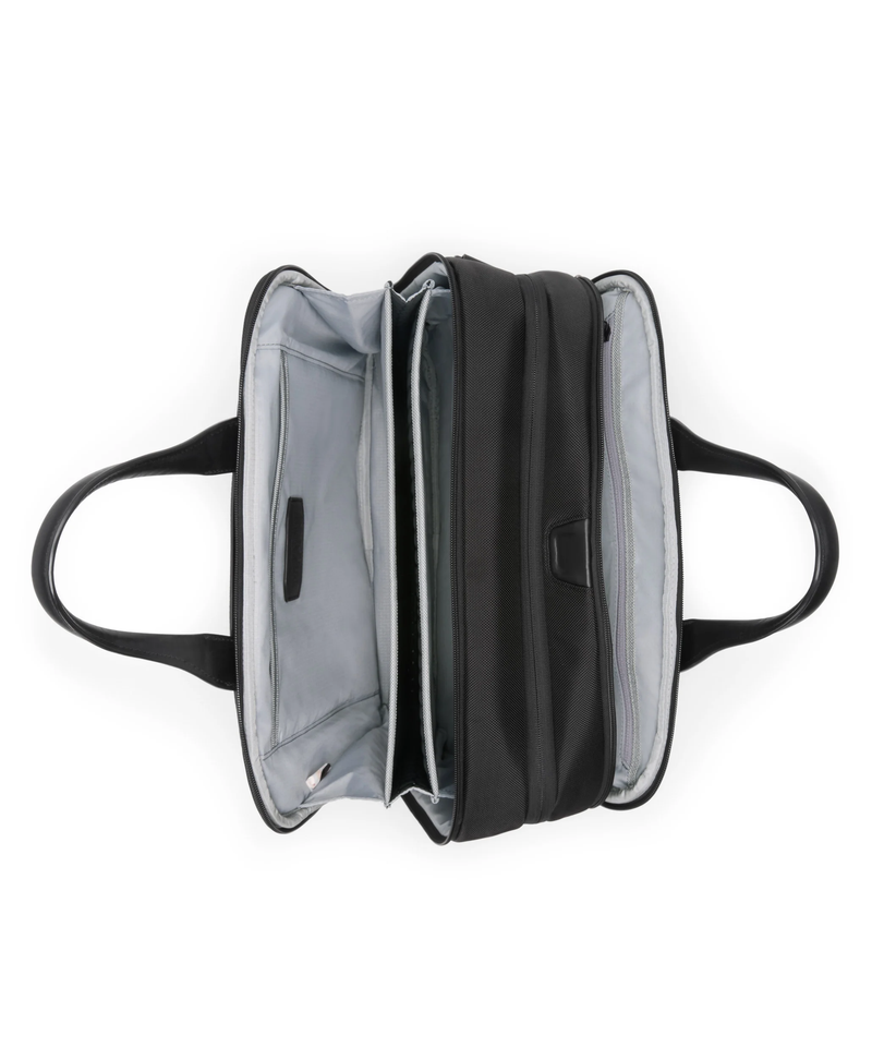 Tumi Alpha 4 Black Aktentasche aus FXT Ballistic Nylon