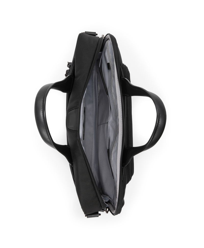 Tumi Alpha 4 Black Aktentasche aus FXT Ballistic Nylon