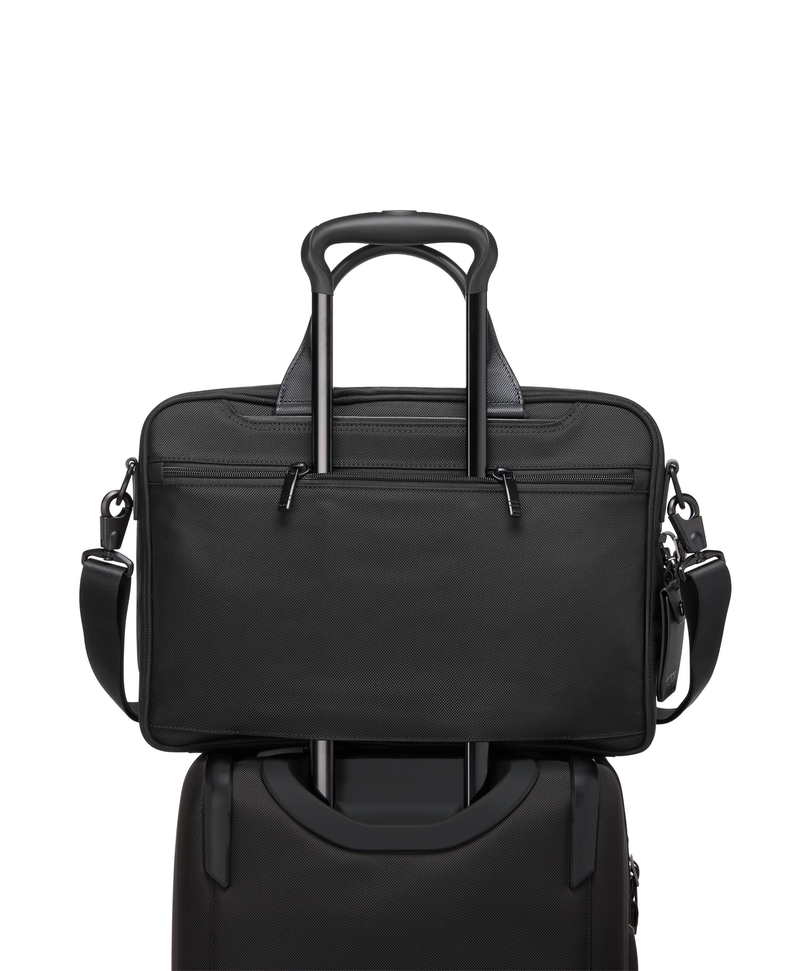 Tumi Alpha 4 Black Aktentasche aus FXT Ballistic Nylon