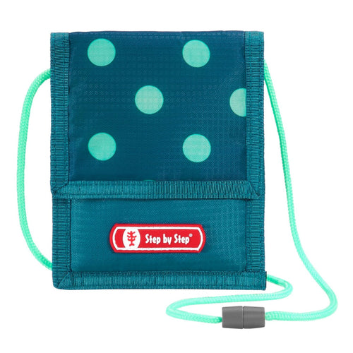 blau mit Muster