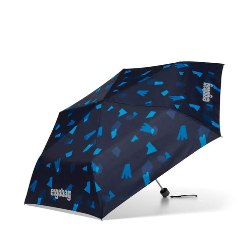 blau mit Muster