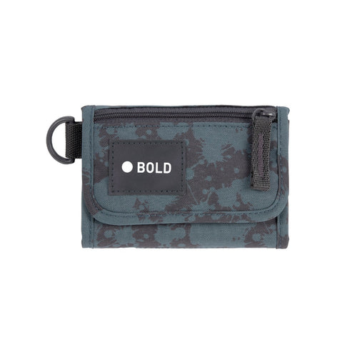blau mit Muster