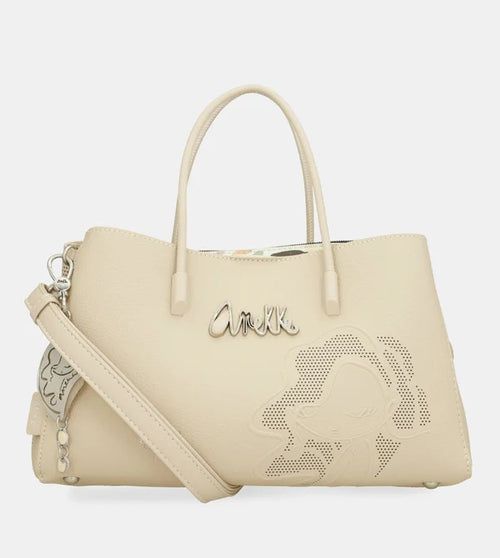 beige mit Muster / M