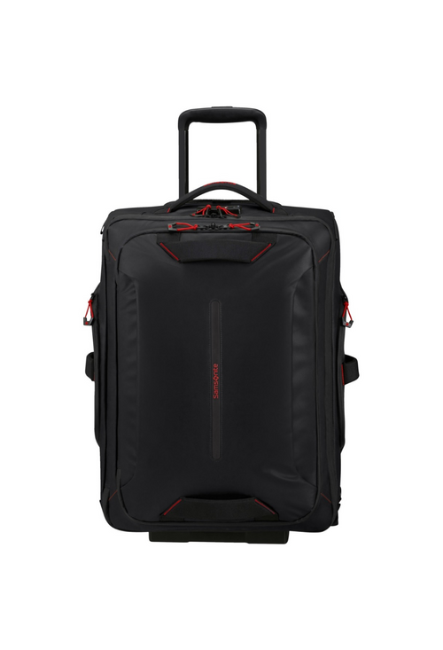 schwarz / XS (Handgepäck mit 23cm Tiefe) mit 2 Rollen / Backpack