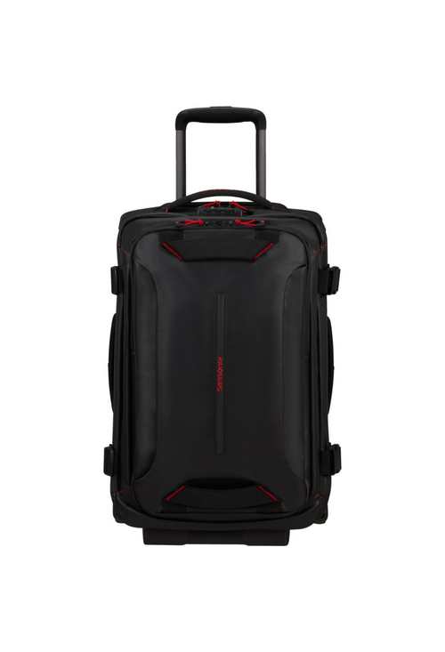 schwarz / XS (Handgepäck mit 23cm Tiefe) mit 2 Rollen / Doppelrahmen