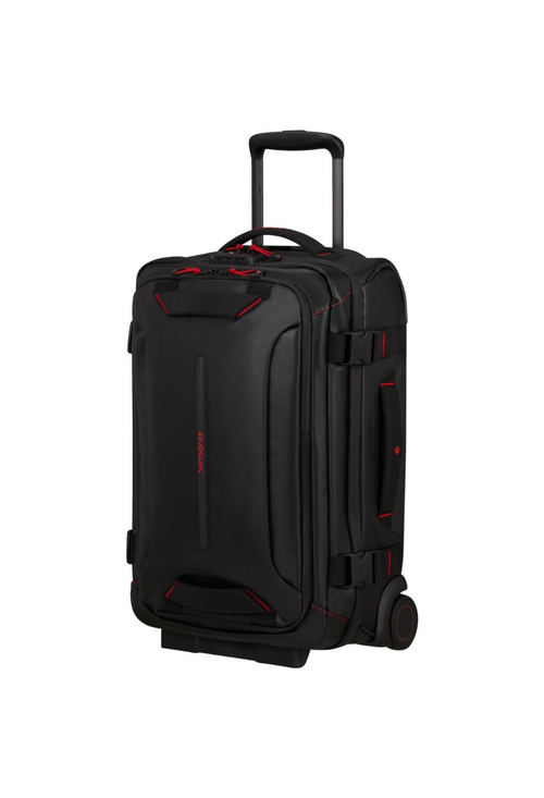 schwarz / XS (Handgepäck mit 23cm Tiefe) mit 2 Rollen / Doppelrahmen