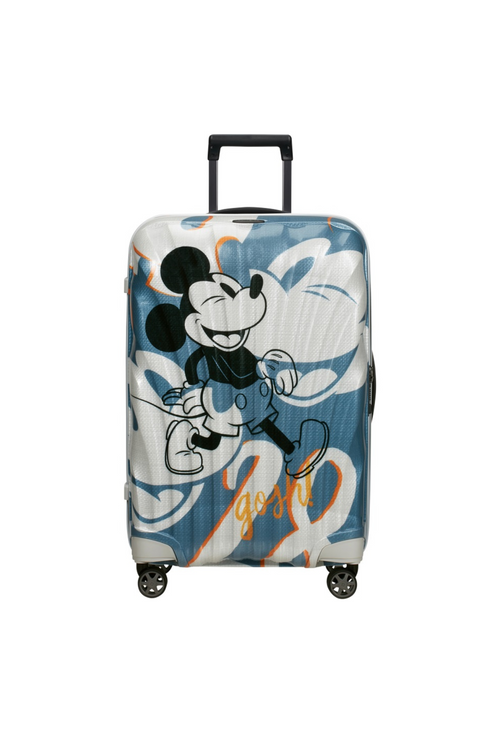 blau mit Muster / M (60-70 cm)