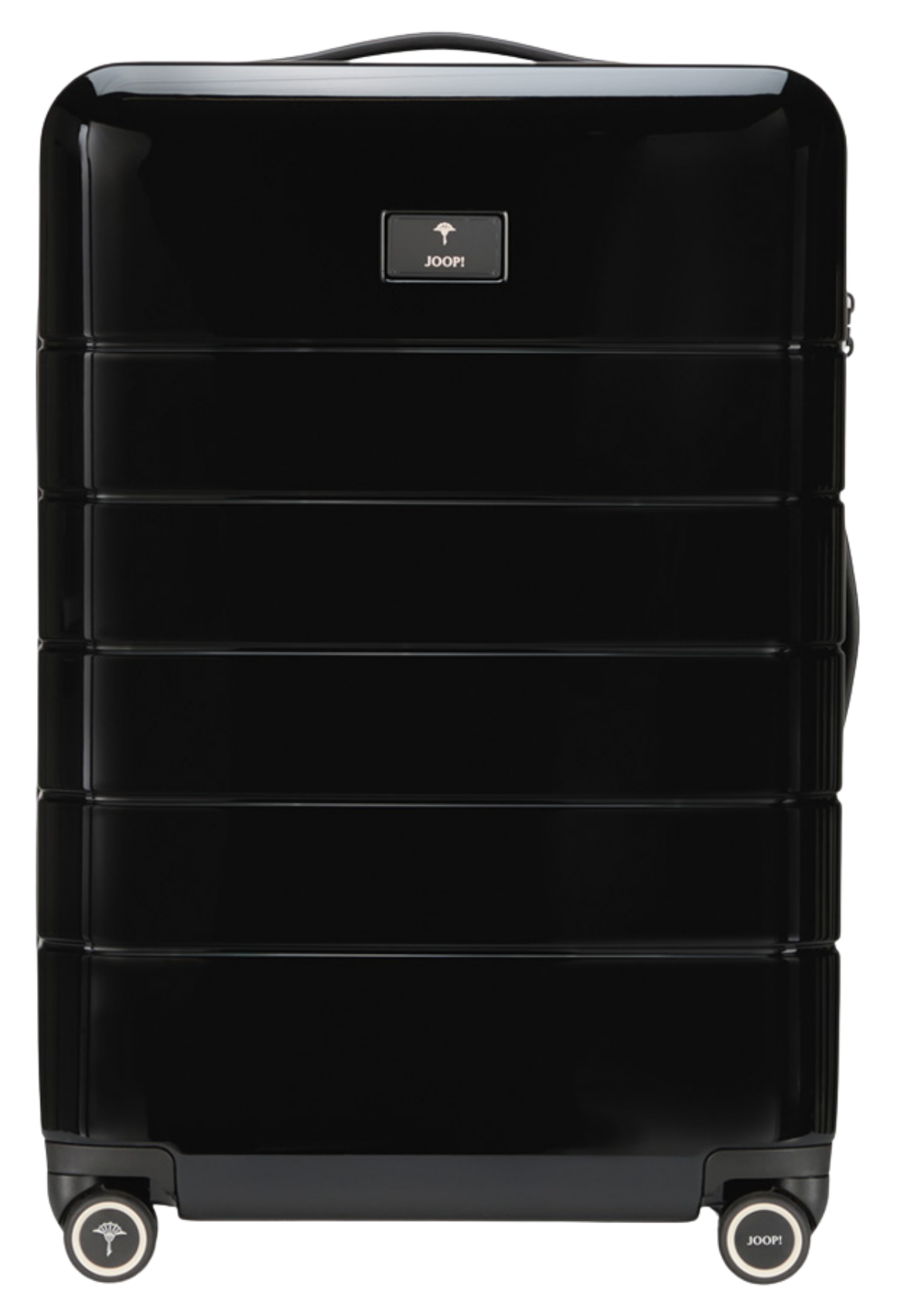 schwarz glänzend / M (60-70 cm)