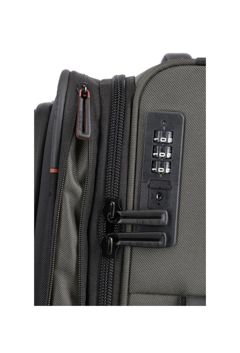 Travelite Crosslite 2-rollen-trolley Erweiterbar