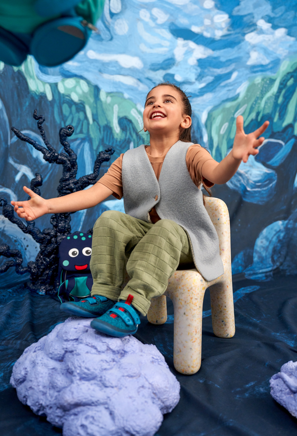 Affenzahn, Kinderrucksäcke, Tiermotive, blau, grün, Monster und Frosch, verspielt, farbenfroh