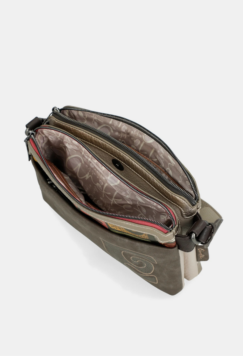 Anekke Muse Umhängetasche mit drei Fächern