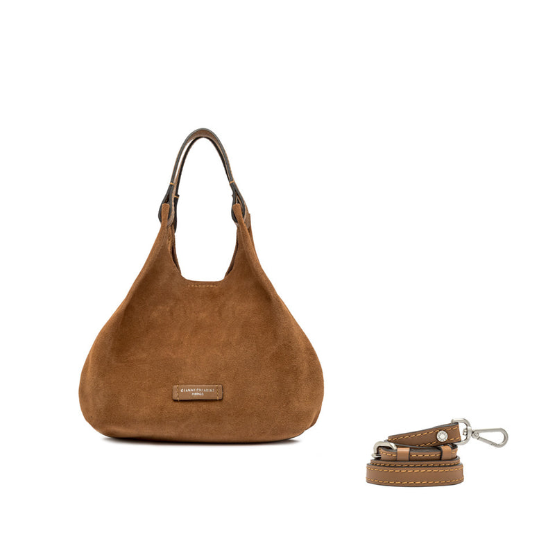 Gianni Chiarini Dua Beuteltasche Veloursleder