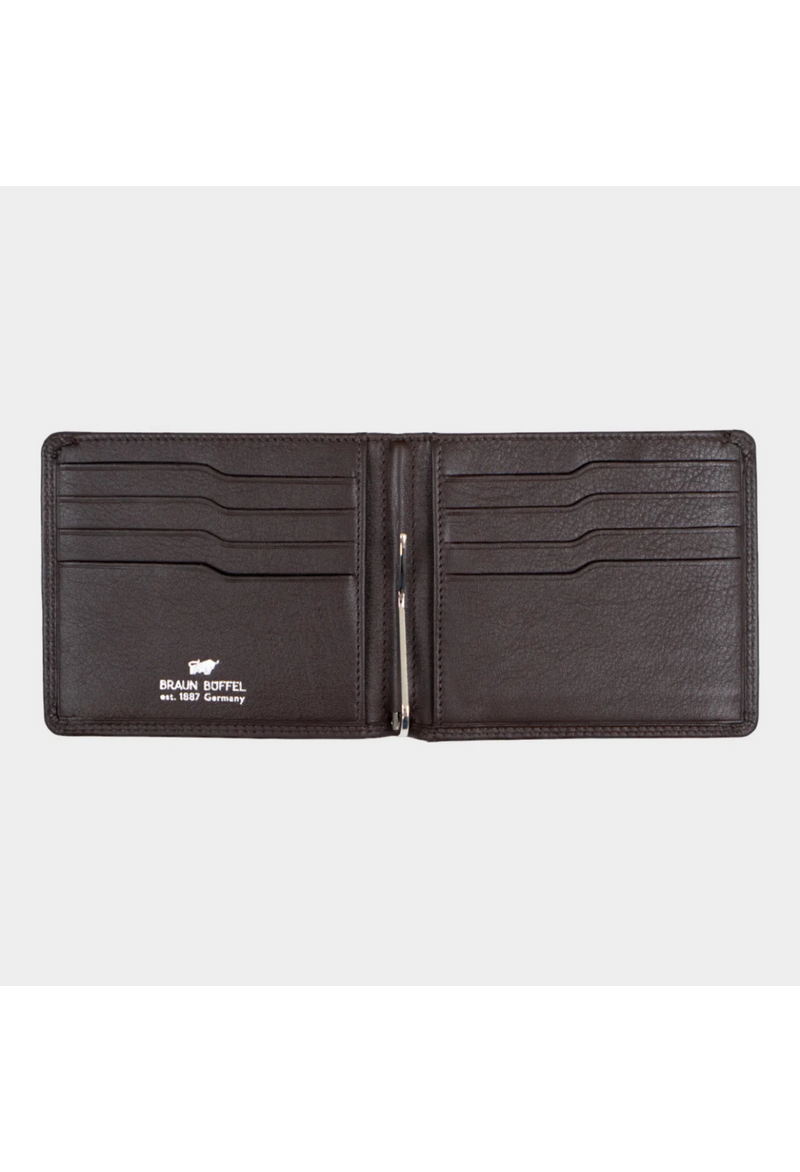 Braun Büffel Golf 8CS RFID Dollar-Clip