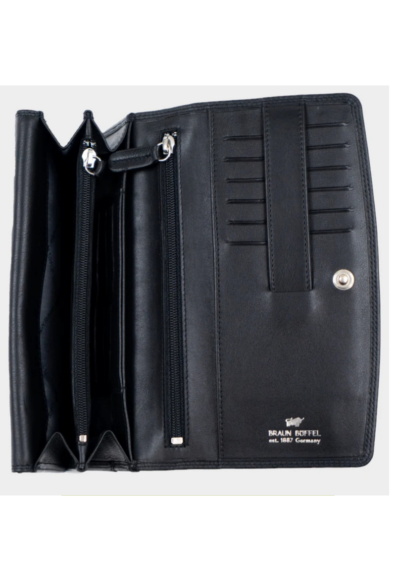 Braun Büffel Golf 9CS RFID Geldbörse