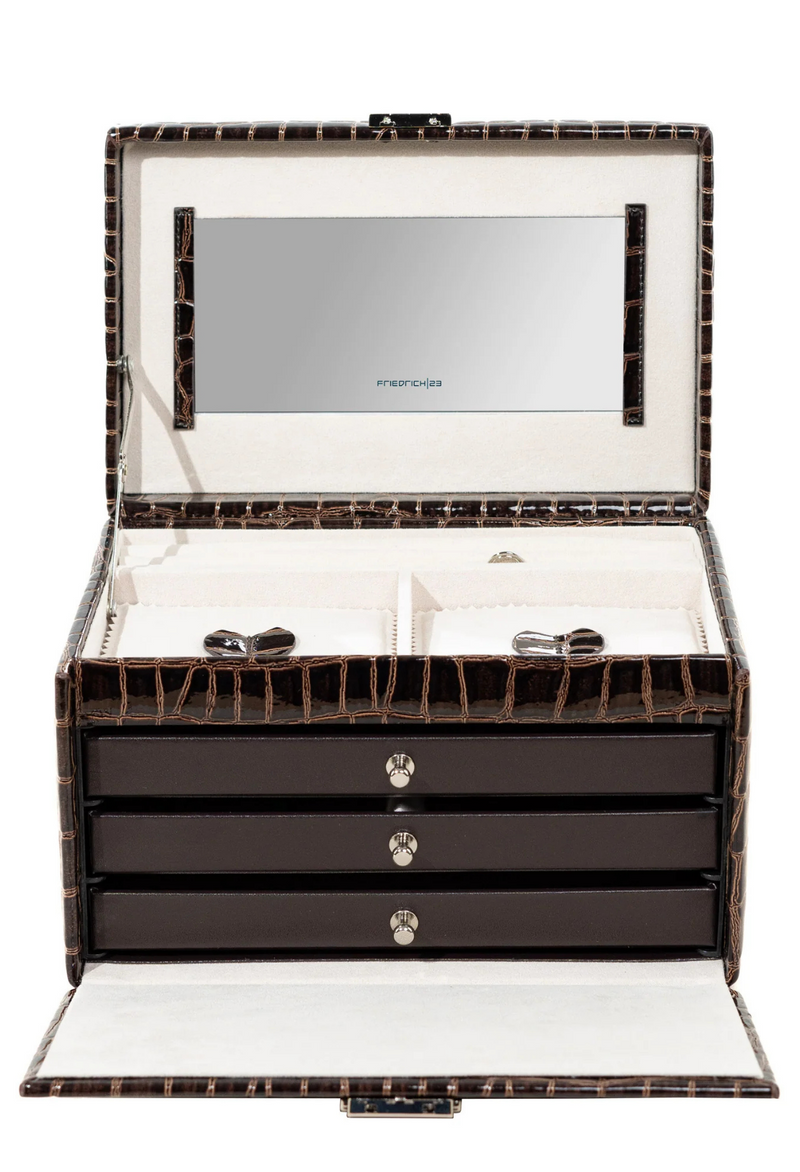 Friedrich 23 Jolie 2.0 Caimanoptik Schmuckkasten