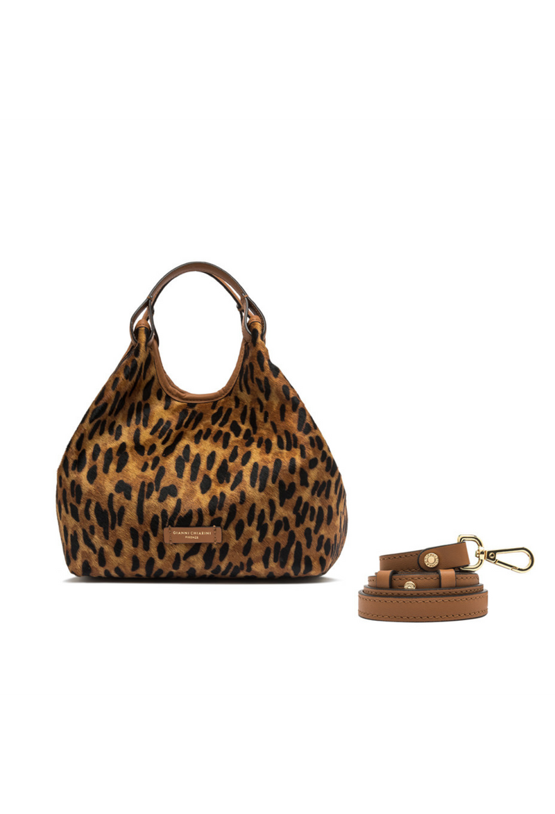 Gianni Chiarini Dua Beuteltasche mit Cavallino-Effekt