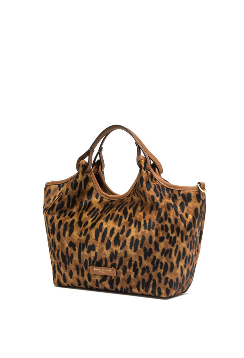 Gianni Chiarini Dua Beuteltasche mit Cavallino-Effekt