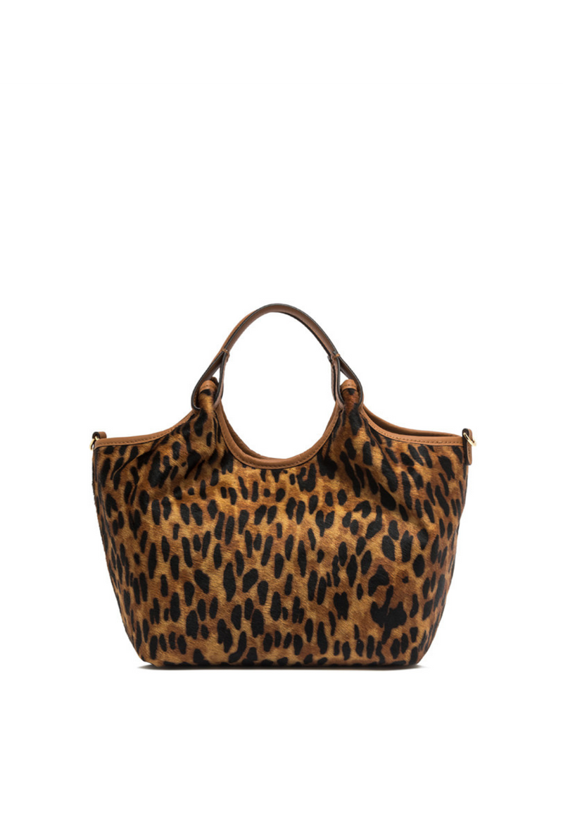 Gianni Chiarini Dua Beuteltasche mit Cavallino-Effekt