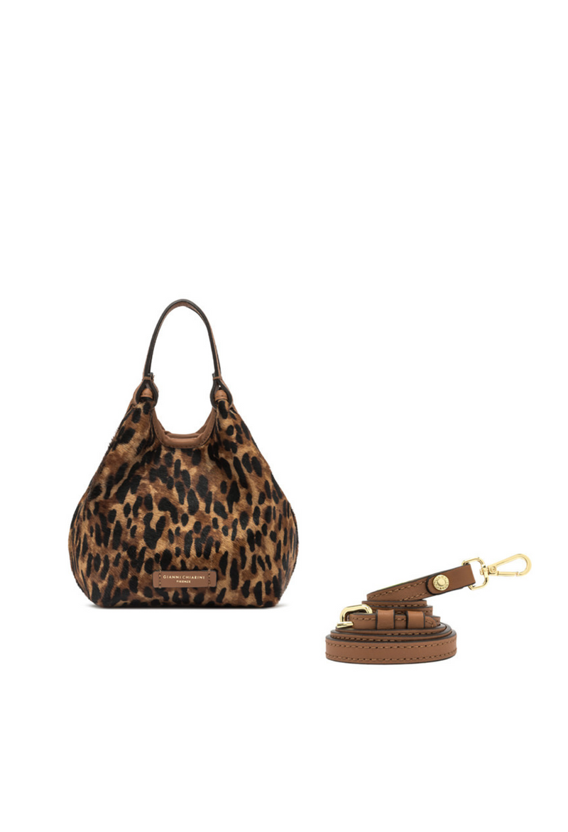 Gianni Chiarini Dua Beuteltasche mit Cavallino-Effekt