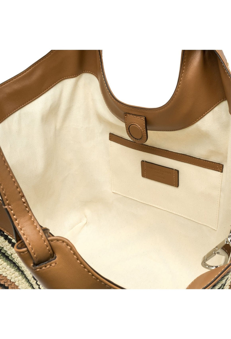 Gianni Chiarini Dua Beuteltasche Stroh