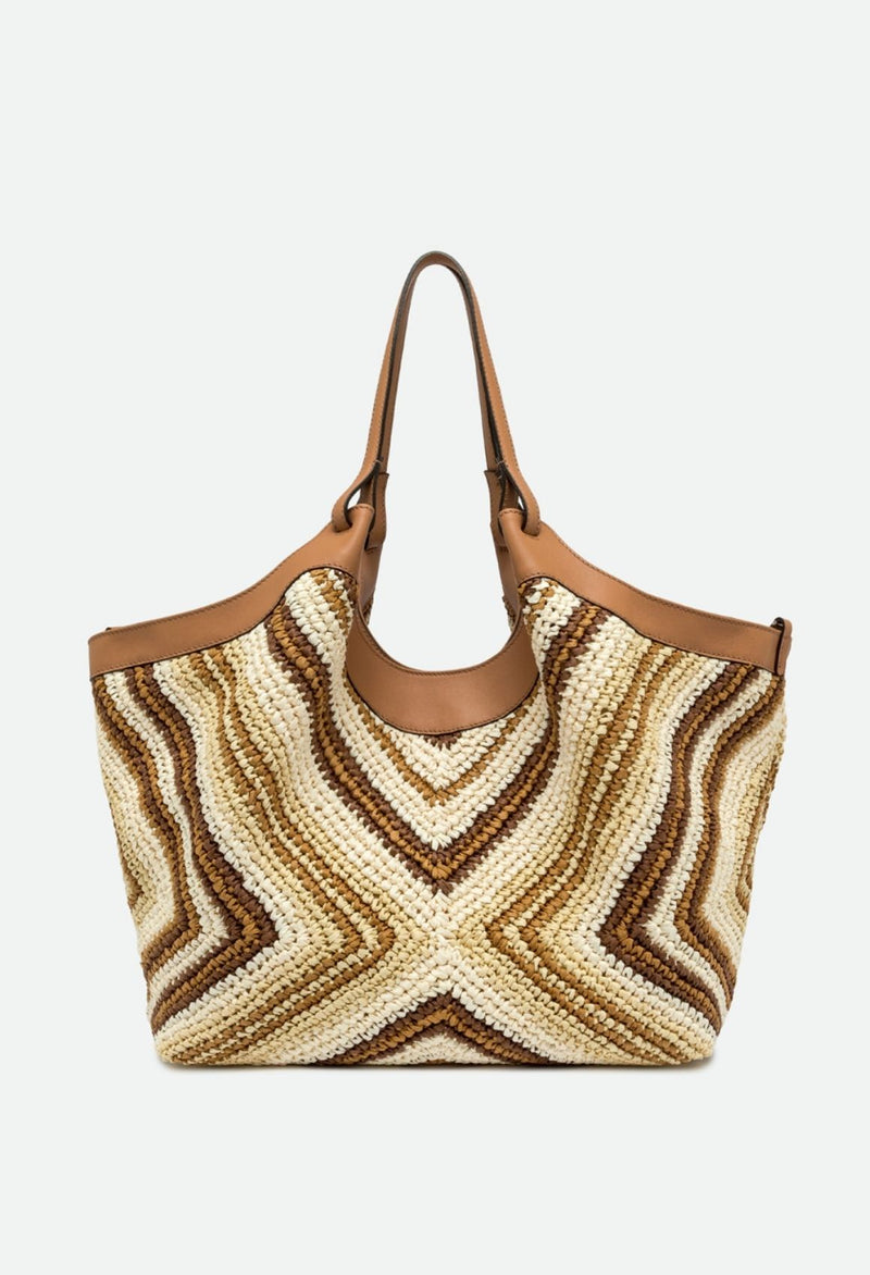 Gianni Chiarini Dua Beuteltasche Stroh