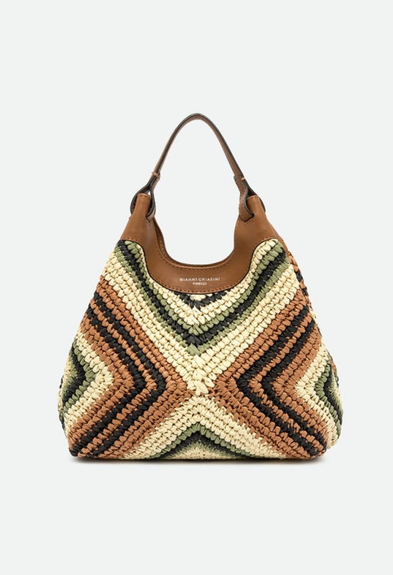 Gianni Chiarini Dua Beuteltasche Stroh