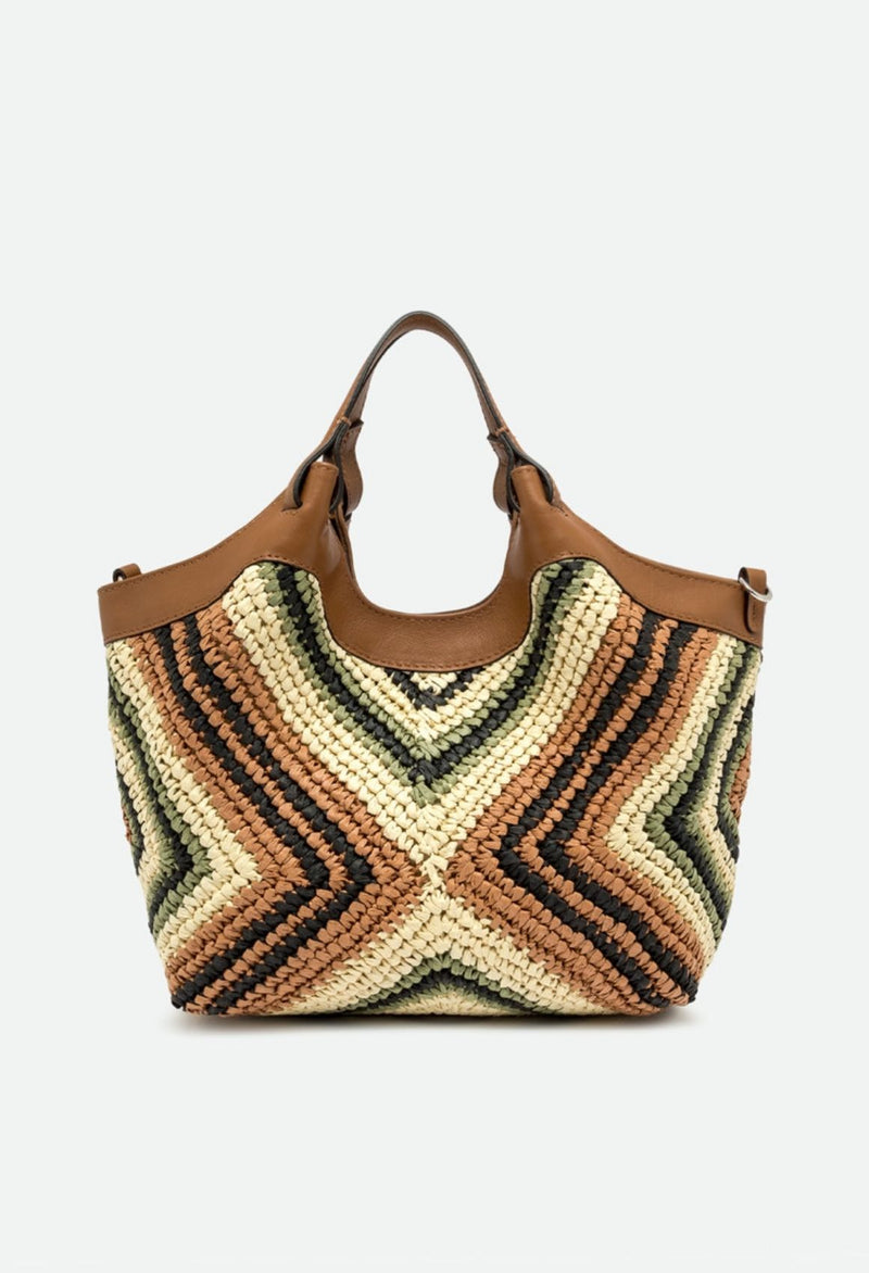 Gianni Chiarini Dua Beuteltasche Stroh
