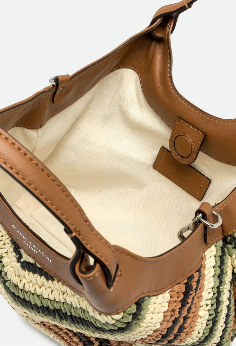 Gianni Chiarini Dua Beuteltasche Stroh
