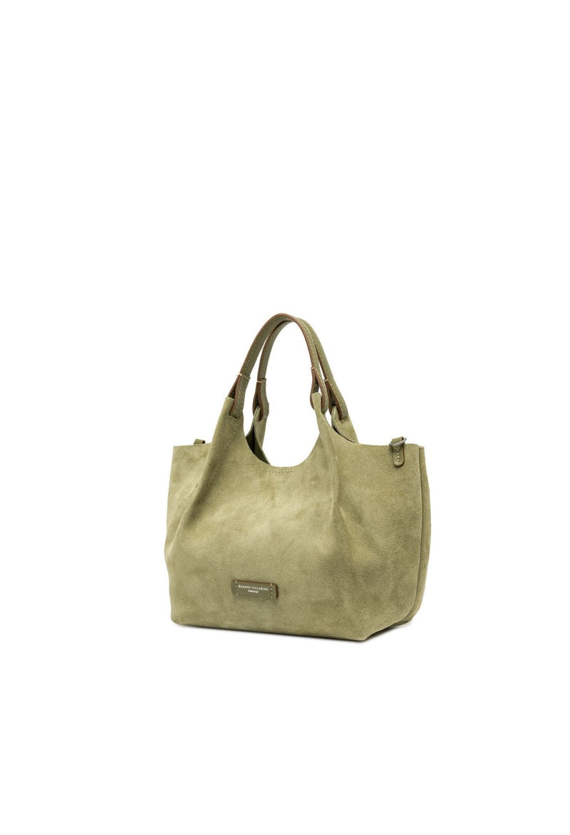 Gianni Chiarini Dua Beuteltasche Veloursleder