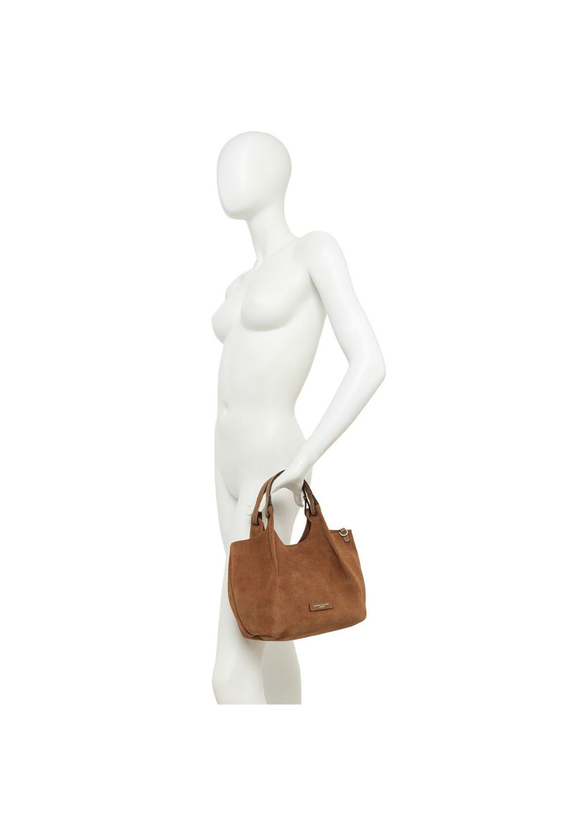 Gianni Chiarini Dua Beuteltasche Veloursleder